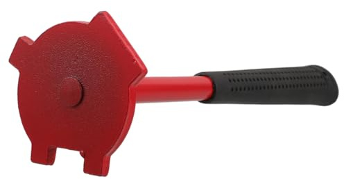 TOGEVAL Metal Oil Drum Wrench Multiuse Cap Opener for Automotive Fuel Tanks Plastic and Iron Barrels Ergonomic Grip Tool for Easy Lid Removal