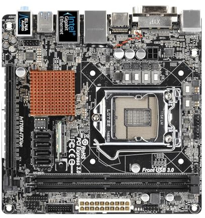 motherboards Fit For ASRock H170M-ITX/AC Motherboard Support I7-7700 6700K I5-7600 6500 I3-7320 6300 CPU LGA 1151 2xDDR4 Intel H170 M.2 NVME Mini-ITX