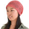 CHARM Leinen Sommer Beanie Slouchd Kühlung Strick Hut Unisex Männer Frauen Rot