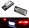GZCRDZ 2 x 18 LED Auto Kennzeichenbeleuchtung Lampen birne für A3 S3 A4 S4 B6 A6 S6 A8 S8 Q7