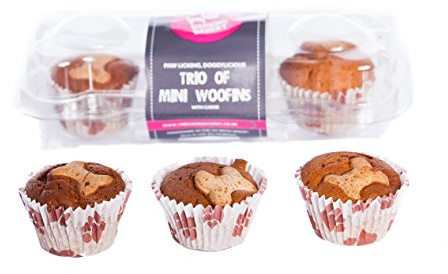 The Barking Bakery Mini Uniced Trios, Multicolor
