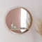 Miroir Rond avec Étagère Bois D60 cm OBLO