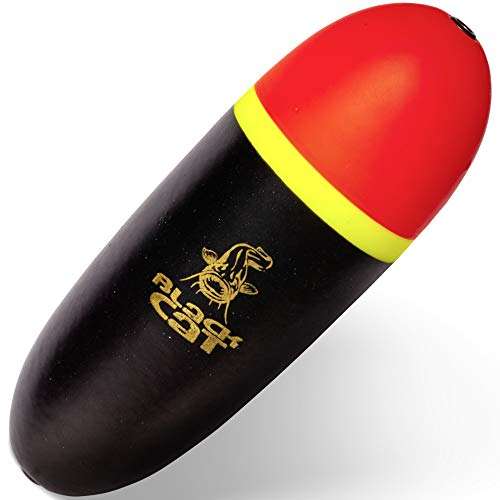 Black Cat Premium Maxi Foam Posen Schwimmer Wels Angeln mit Naturköder Angel Zubehör, schwarz, 300g