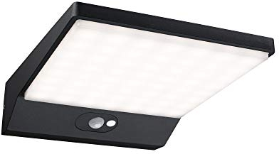 Paulmann 94332 LED Außenleuchte Außenwandleuchte IP44 Warmweiß incl. 1x10,5 Watt Außenbeleuchtung Dunkelgrau Außenlampe Aluminium Gartenlampe 3000 K