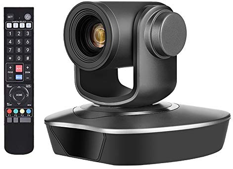 iTOPVIS Telecamera per sala conferenze PTZ – Webcam per conferenze USB Full HD 1080P con zoom ottico 3x per IP Live, riunioni di trasmissione ed eventi educativi (V103U2)