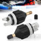 MAJOYLIFE 2PCS SUP Pump Adapters,Air Valve Converter Adapter for Quick Inflation of Canoes,Paddleboards,Stand-up Paddles,Kayak (Black)