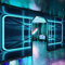 XLMING 3D 3D Technology Wallpaper Gaming Hotel Theme Internet Cafe Unfold Space Decorative Mural Decoration Mural Custom 3D Wallpaper Paste Living Room The Wall for bedroom-250cm×170cm