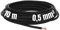 Kalitec Cavo di Cablaggio H05V-K 0,5 mm² Nero - 10 Metri, Conduttore Flessibile in PVC per Commutazione