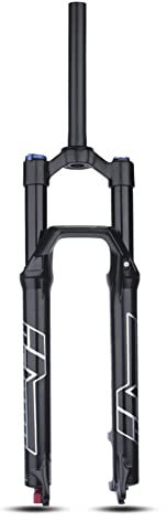 27,5 29 Pouces VTT Fourche À Suspension Air Voyager 120 Mm Réglage Du Rebond Fourche Avant À Vélo 1-1/8 Frein À Disque Libération Rapide Magnésium+Alliage D'aluminium Noir ( Color : HL , Size : 27.5