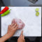 Marble Hives Cutting Board Marble with Rubberized Feet- Marble Cutting Boards For Kitchen- Marble Pastry Board - Marble Slab For Table Top - Multipurpose Marble Chopping Board (White)