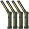 Coquimbo Torch Rechargeable Gifts for Men, Rechargeable Work Light Inspection Lamp Camping Grill Light with Magnetic Base 360° Rotate for Home, Workshop, Emergency Use (4 Pack, Green)