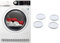 AEG Serie 8000 Asciugatrice, 8 kg, T8DBE851, Classe A+++, Condensazione con Pompa di Calore & A4WZPA02 - Set di 4 ammortizzatori antivibrazioni per lavatrici, diametro: 4,5 cm