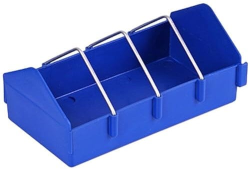 HiyyFloy 20 cm Verdickte Vogel Taube Feeder Trog Huhn Futter Brunnen Vogel Küken Fütterung Schüssel Slot Container Lebensmittel Spender Werkzeug
