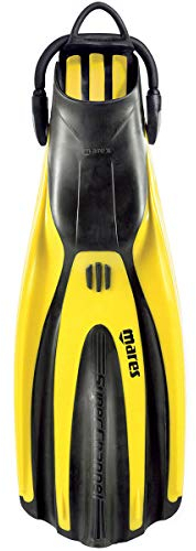 Mares Unisex – Erwachsene 410012 flossen, Riflesso Giallo, 44/47