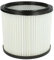 vhbw 1x filtro a pieghe piatte compatibile con Lavor 3.752.0032, GBX 22, GBX 32, GN 22, GN 32, GNX 22, GNX 32 Nilo aspirapolvere - nero/bianco