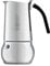 Bialetti Kitty - Cafetera en Acero Inoxidable, 10 Tazas, Plata