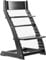 Black Heartwood Adjustable Wooden High Chair Baby Highchair Solution for Babies and Toddlers Dining Highchair from 24 Months