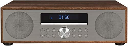 Crosley CR3501A-WA Fleetwood Radio CD Player, Walnut