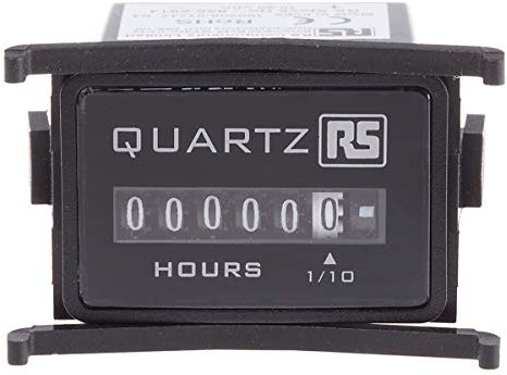 RS PRO Stundenzähler Aufwärts Zähler Analog Keine Rückstellung 6-stellig 80V dc