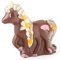 Einhorn Schokolade - aus feinster Vollmilch-Kuvertüre - Deutsche Handarbeit ideal als Geschenk - 95g