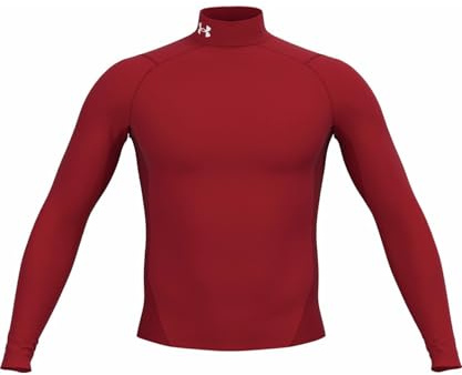 Under Armour Baselayer ColdGear Comp Mock T-Shirt rot, M Herren
