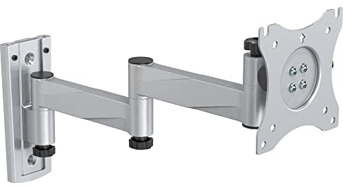SpeaKa Professional SP-WMM-202 1fach Monitor-Wandhalterung 33,0 cm (13) - 76,2 cm (30) Silber Neigbar, Schwenkbar