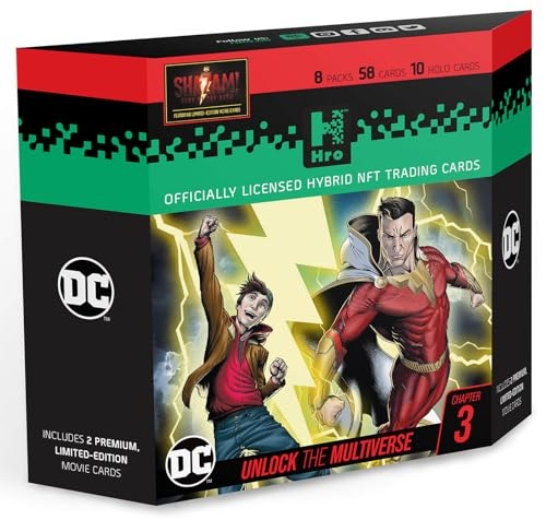 DC HRO Hybrid Trading Card: Chapter 3 8 - Pack Premium Starter Box