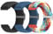 22mm Geflochtenes Armband Kompatibel mit Samsung Galaxy Watch 3 45mm/Galaxy Watch 46mm/Gear S3 Frontier/Garmin Venu 3/2/Vivoactive 4/Forerunner 570(47mm)/Amazfit Bip 6/5/GTR 4/3/2/Balance Damen Herren
