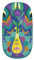 TELLUR Mouse Senza Fili con Nano Ricevitore USB 2.4 Ghz, Mouse Wireless con Click Silenzioso, 1600 DPI, 3 Pulsanti, Plug & Play, Design Sottile e Leggero da Portare (Pavone)