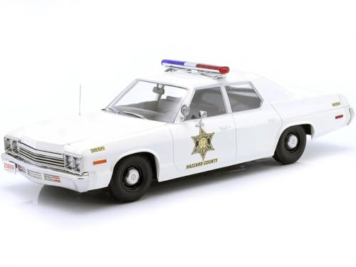 Kk Scale Models - DOD Monaco Hazzard County Police – 1974-1/18