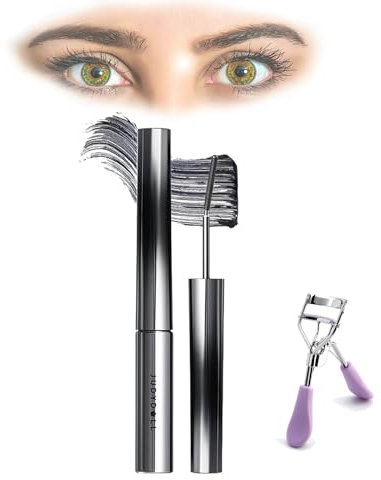 Judydoll Mascara,Judy Doll Mascara,Judy Doll Iron Brush Mascara,Judydoll - 3D Curling Eyelash Iron Mascara, Judydoll Iron Mascara,Judydoll Iron Strong Mascara (Finely Curved Black)