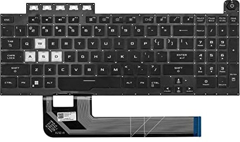 Replacement Keyboard for Asus TUF Gaming A15 F15 FX506 FX506U FX506II FX506IH FA506 FA506IV FA506IU TUF Gaming F17 FX706 FX706L FX706U TUF A17 FA706 Series Laptop with RGB Backlight