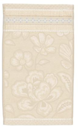 Pip Studio Jasmin Jaquard Gästehandtuch Sand 30x50cm (1 Stück)