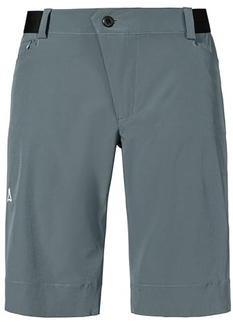 Schöffel Herren Shorts Style Keitele MNS, schnell trocknende Radlerhose mit radspezifischer Passform und 4-Wege-Stretch, Fahrradhose aus recyceltem Material