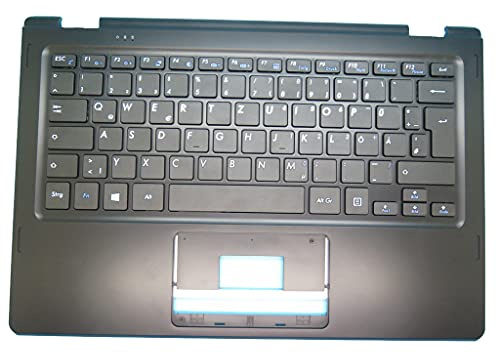 Laptop-Handballenauflage-Tastatur Für PEAQ PNB T2011-I0N2 Schwarzes Topcase mit Deutscher GR-Tastatur in Schwarz