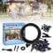 CINEMON 20M Nebulizador Terraza Jardín, DIY Kit de Nebulización Terraza, Rociador de Terraza con Manguera Duradera y Boquillas Extraíbles para Giardino, Sombrillas y Techos