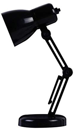Hattba Lesung LED Tischlampe Faltbare Kleine Mehrzweck-Architekt Miniatur-Tischlampe Puppen Action-Figuren