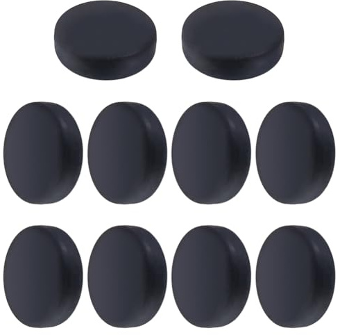 OLYCRAFT 10 Stück Schwarze Knopfabdeckungen Für Jeans Für 18mm Knöpfe