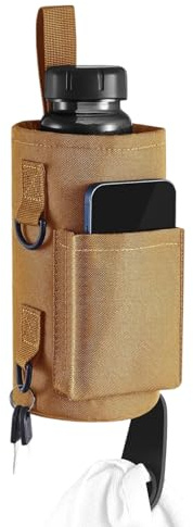 Beimus Magnetische Tasche Für Wasserflaschen Fitnessstudio Starkes 900D Oxford Gewebe Mit Mehreren Fächern Und Verstellbarem Schultergurt Fitnesszubehör Magnetische Tasche Fitnessstudio