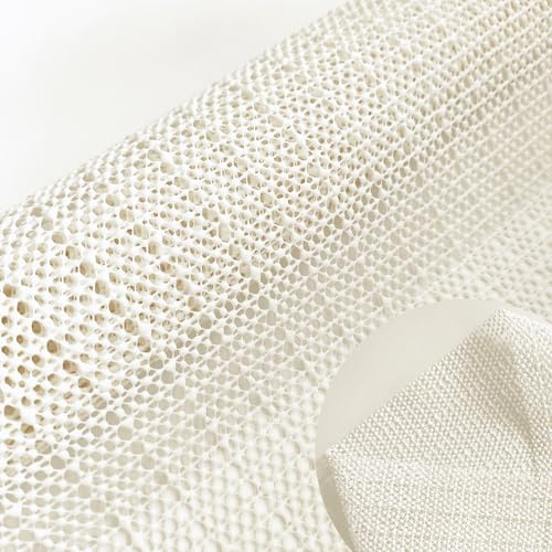 Anti Rutsch Teppichunterlage 160 x 230 cm rutschfeste Matting Rug Gripper Abwaschbar für Schublade Auto Kofferraum, cremefarben