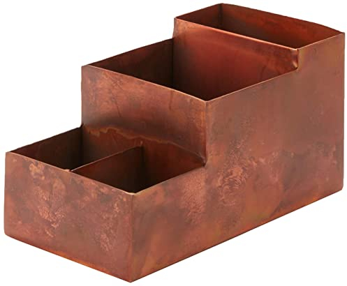 American Metalcraft BARC5 Antique Copper Coffee Caddy, Coffee Caddy,