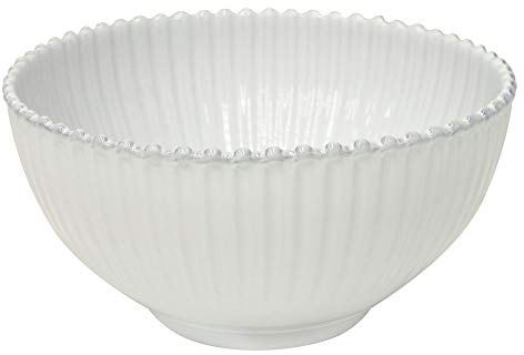 Costa Nova 27 cm Pearl Salad Bowl, White