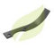 Couteau de fraise gauche motobineuse COURMONT 200mm largeur 40mm