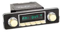 RETROSOUND Motor-6 DAB+ Komplett-Set Ivory RSD-Ivory-6 mit Zubehör Autoradio für Oldtimer und US-Cars
