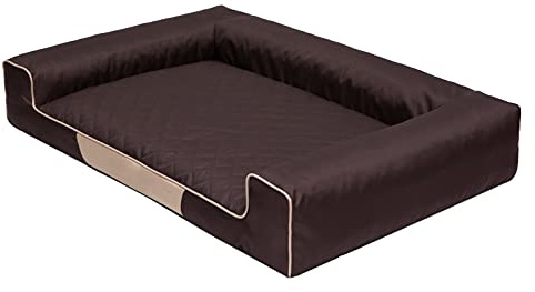 PillowPrim Hundebett Hundekorb Hundesofa Hundematratze Hundekissen Liegekissen Ruheplatz Hundehütte Hundeschlafplatz Hundeplatz 118x78 cm