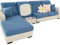 MINGPINHUIUS Sofa Sitzkissenbezug Stretch Sofabezug, Universal Elastisch Sofa Seat Cover, rutschfest Sofa Überzug Schonbezug für Sofakissen L-Förmig Chaiselongue Möbelschutz