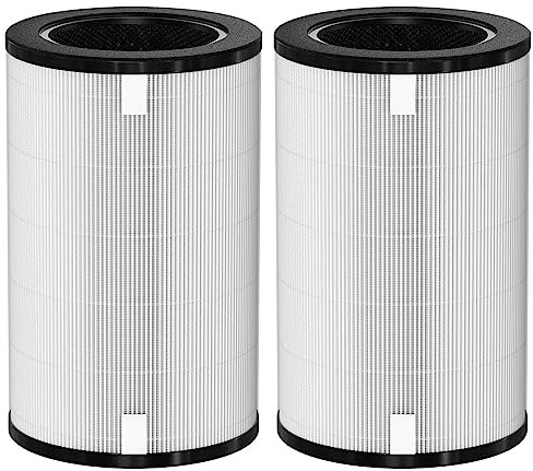 AP-T45 AP-T40FL True HEPA Filtro di ricambio compatibile con 1461901 Homedics Total Clean 5 in 1, AP-T40 AP-T45WT AP-T40WT AP-T45-BK AP-T45-WT AP-T40WTAR, confezione da 2