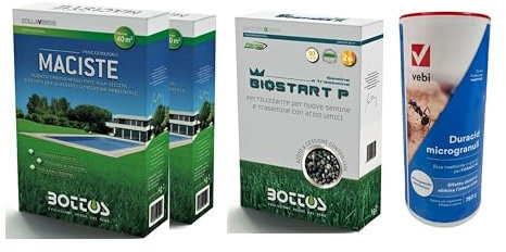 Kit prêt semis pelouse avec semences Bottos