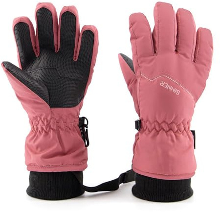 Sinner Guantes marca modelo PHOENIX GLOVE JUNIOR - PINK - 7-8 year
