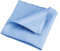 EKON Chiffon en microfibre lavable, 20 x 20 cm, idéal pour les écrans et les écrans, réutilisable, bleu clair